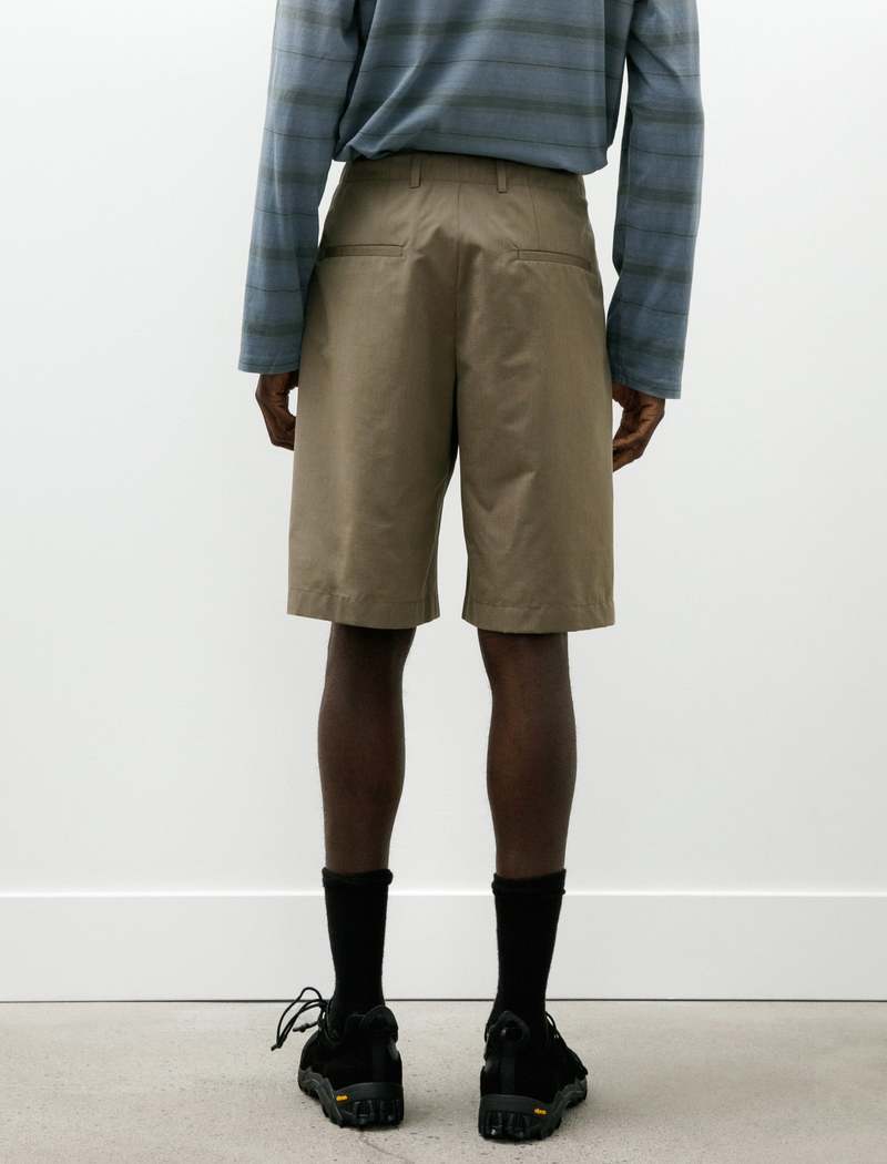 Our Legacy Ponte Shorts Dry Leaf Balance Woolcot Shorts