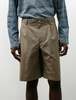 Our Legacy Ponte Shorts Dry Leaf Balance Woolcot Shorts - Thumbnail 7