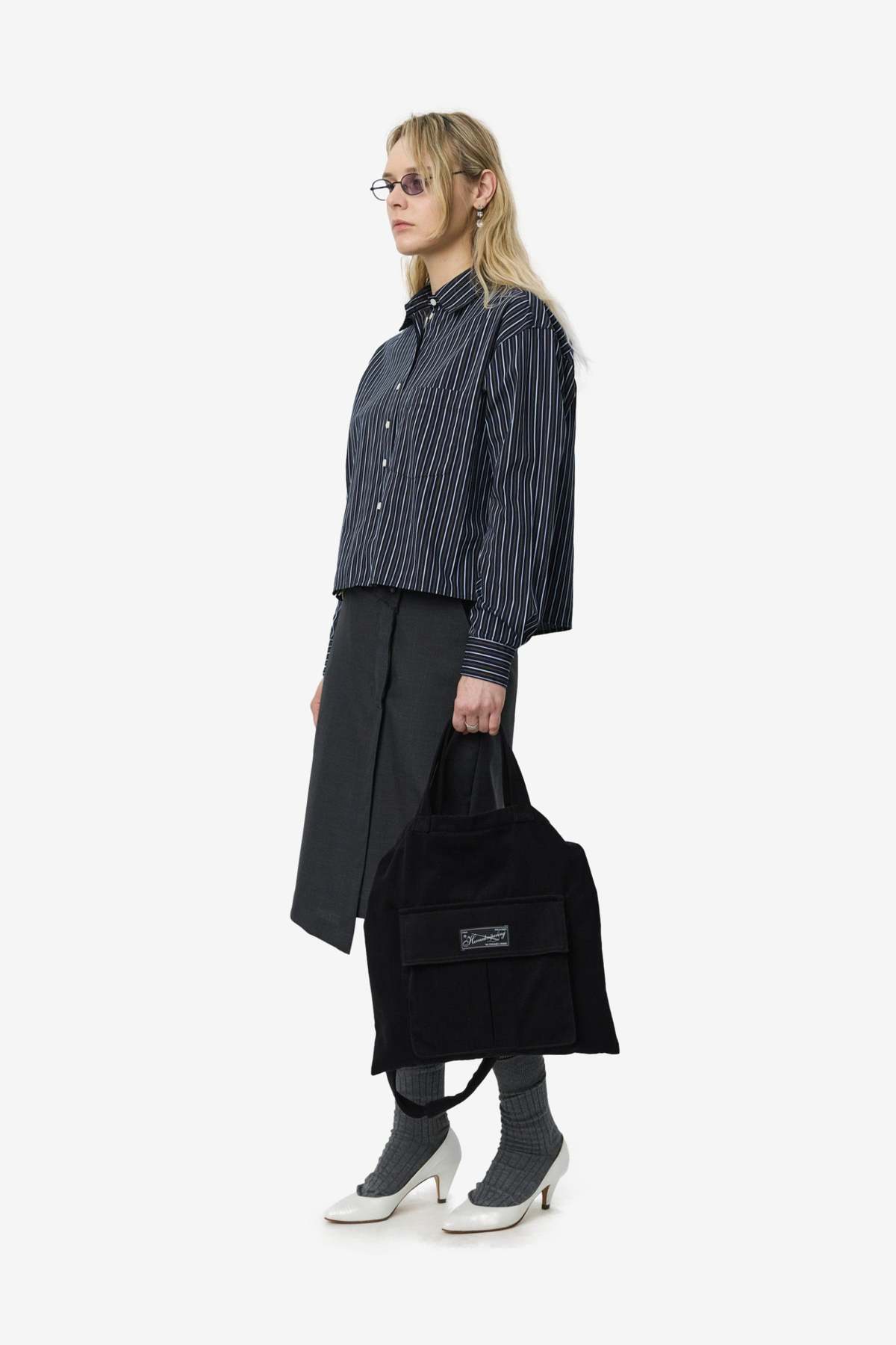 mfpen New Format Shirt - Black Office Stripe - Image 2 of 4