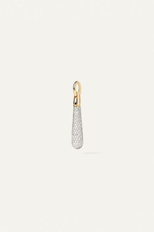 PDPAOLA Pavé Large Drop Pendant - Gold