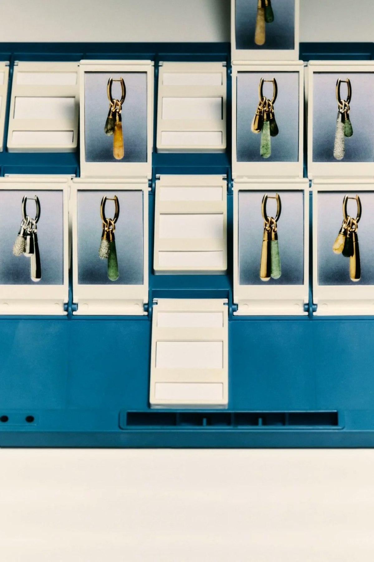 PDPAOLA Pavé Drop Pendant - Gold - Image 14 of 38