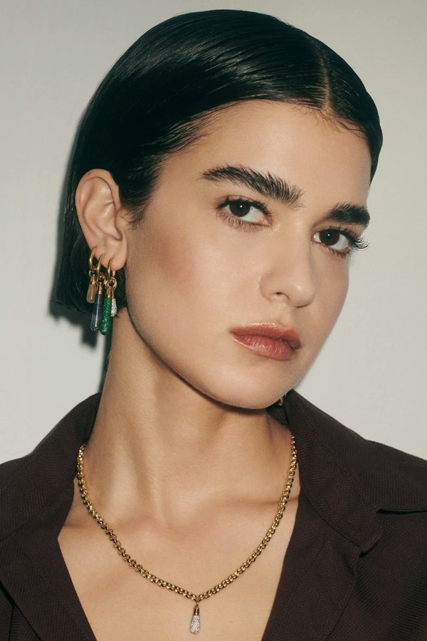 PDPAOLA Pav Drop Pendant - Gold