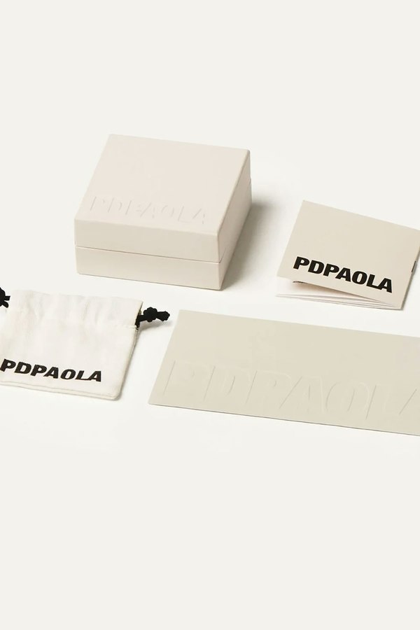 PDPAOLA Pav Drop Pendant - Gold