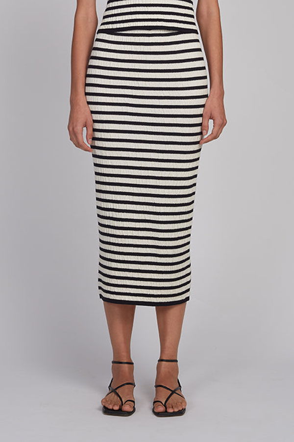 Eleven Six Carrie Tube Skirt - Stripe