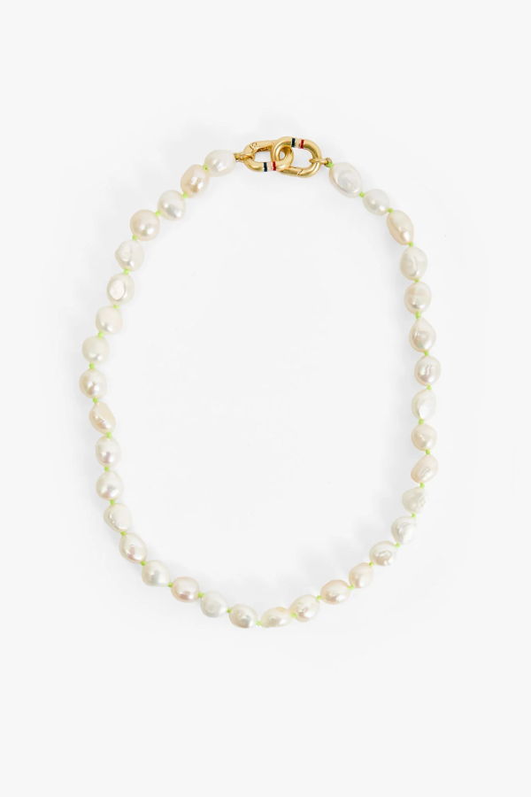 Clare V. Le Pearl Necklace