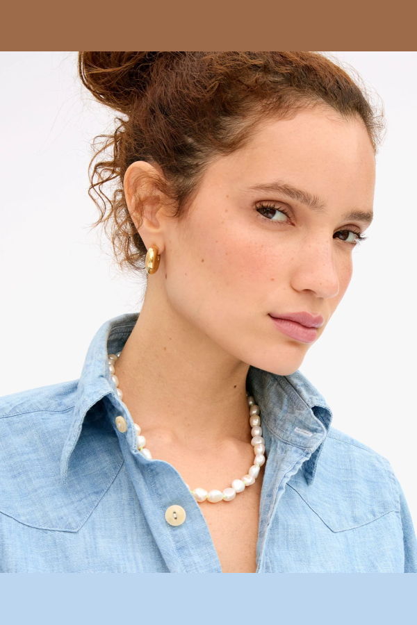 Clare V. Le Pearl Necklace