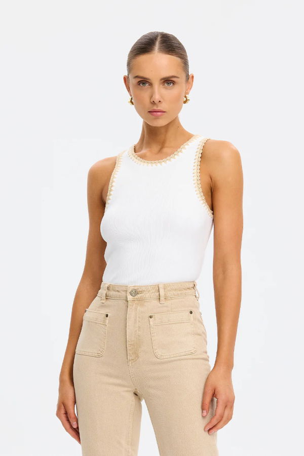 Kivari Tallulah Spliced Tank Top