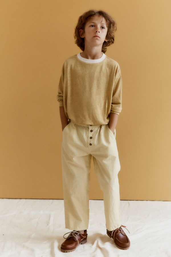 KIDS Caramel Sullivan Trousers