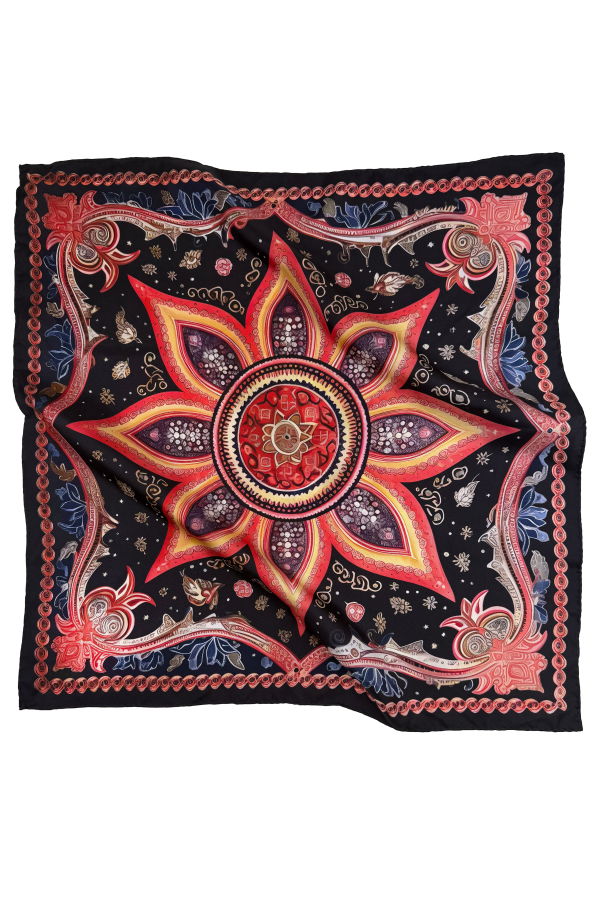 Krystell Barraza Roswell Silk Bandana