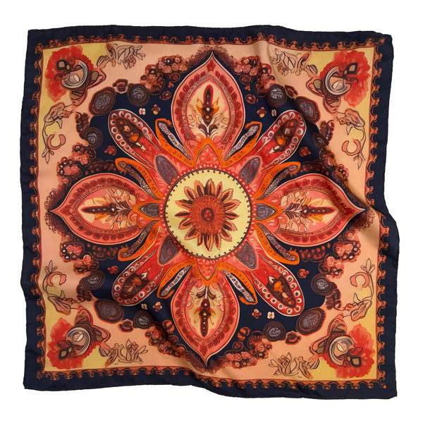 Krystell Barraza Taos Silk Bandana Krystell Barraza Taos Silk Bandana