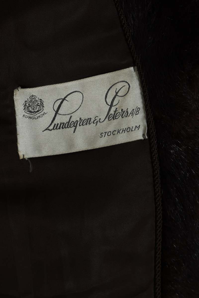 Lundengren & Peters (Stockholm) Vintage, 1960s, Mink