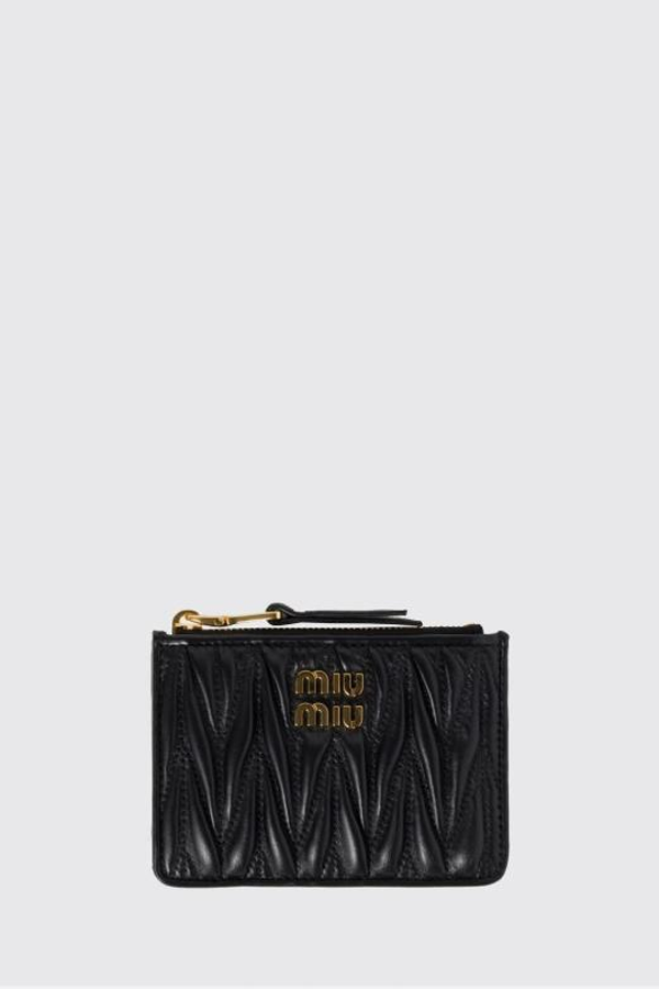 MIU MIU Business Card Wallet - Black