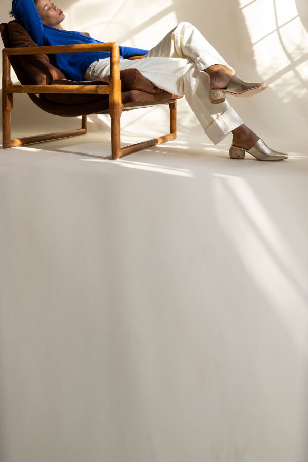 Huma Blanco Mina Mule Shoes