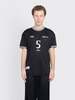 Adidas Elite 5 Short Sleeve Football Jersey - Black - Thumbnail 1