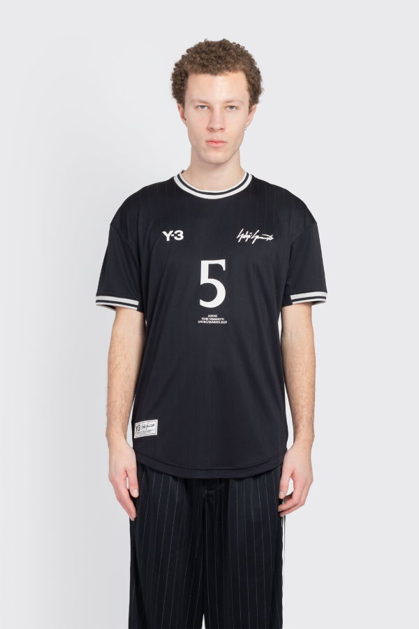 Adidas Elite 5 Short Sleeve Football Jersey - Black