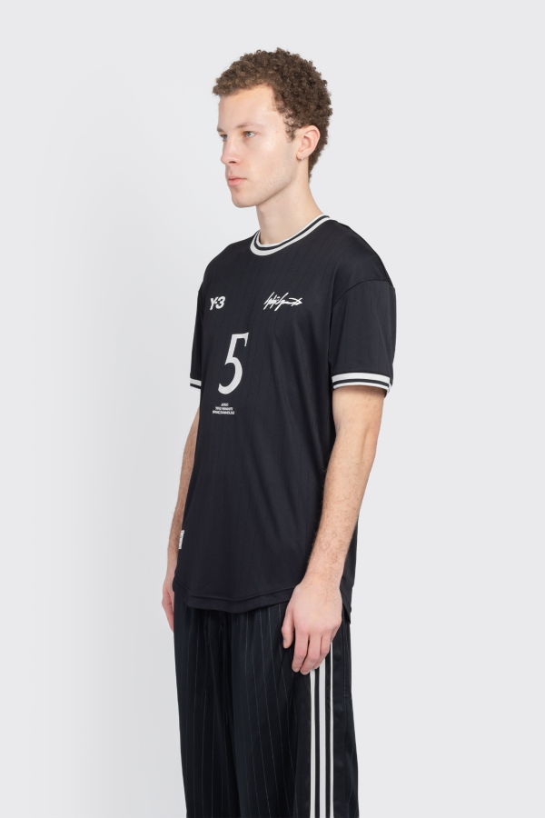Adidas Elite 5 Short Sleeve Football Jersey - Black