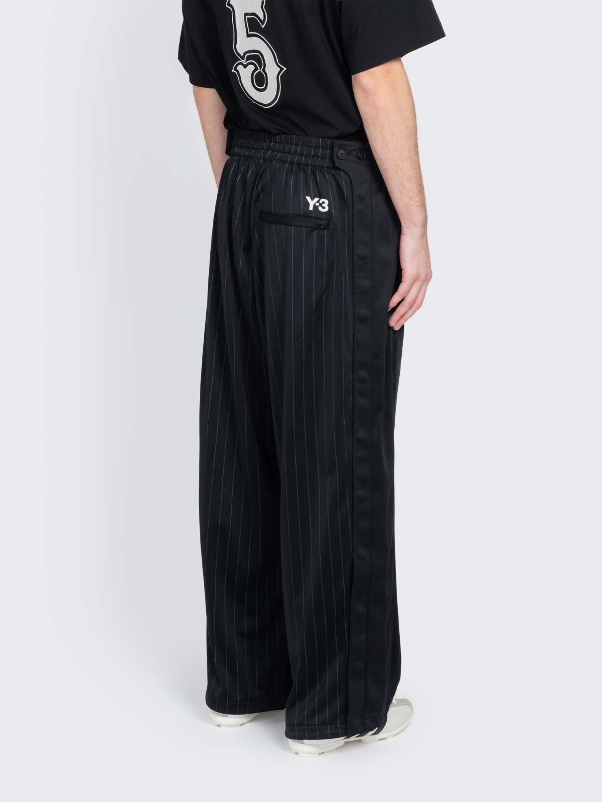 Adidas Y-3 Basketball Track Pants - Black - Image 3 of 4