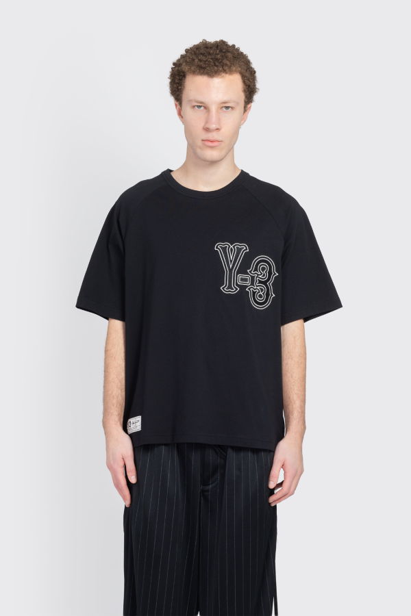 Adidas Y-3 Elite 5 Graphics Short Sleeve T-Shirt - Black