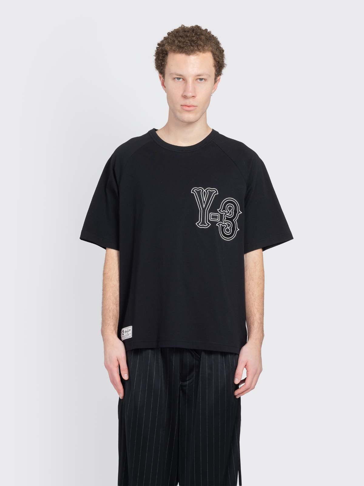 Adidas Y-3 Elite 5 Graphics Short Sleeve T-Shirt - Black - Image 1 of 4
