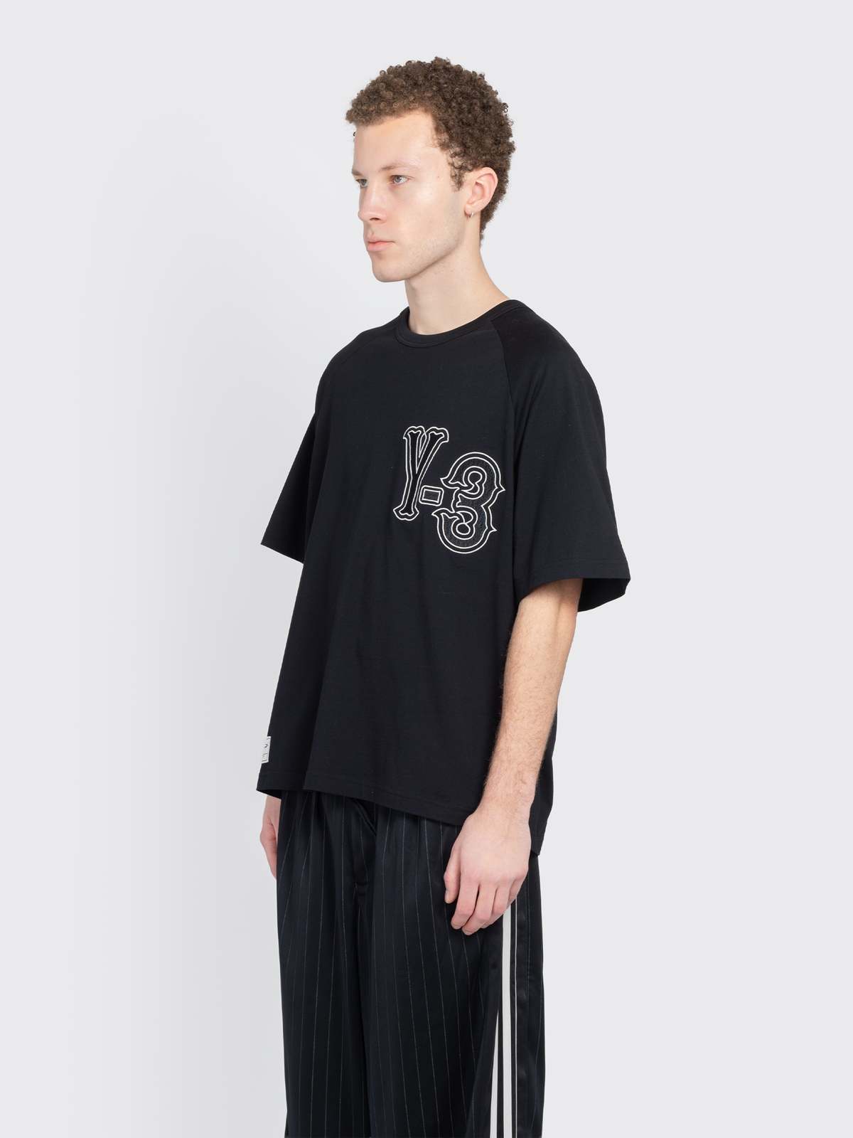 Adidas Y-3 Elite 5 Graphics Short Sleeve T-Shirt - Black - Image 2 of 4