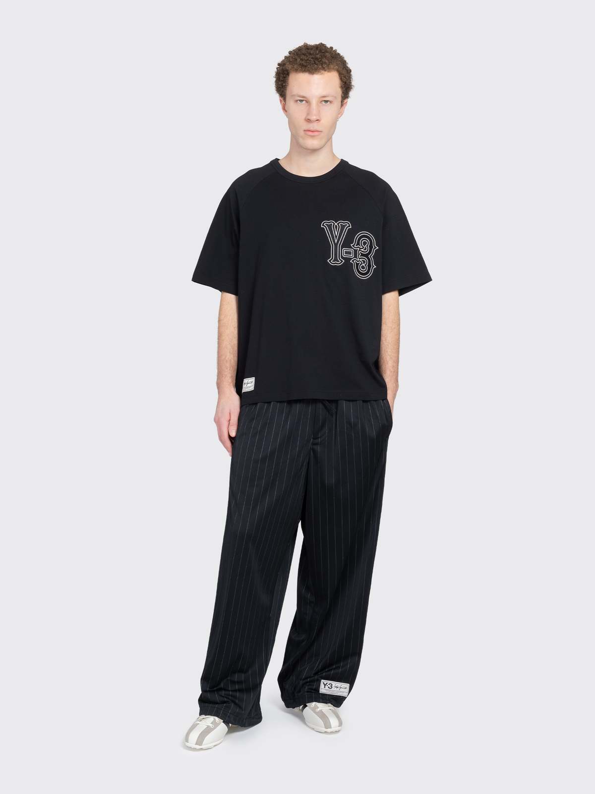 Adidas Y-3 Elite 5 Graphics Short Sleeve T-Shirt - Black - Image 4 of 4