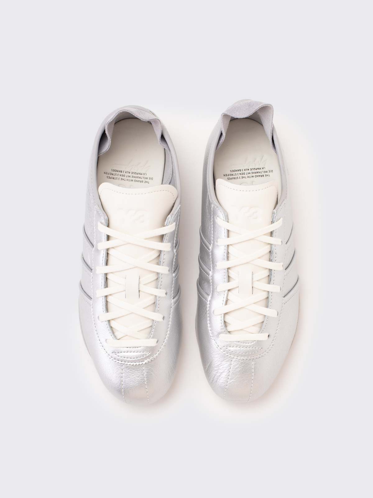 Adidas Y-3 Tokyo Sneakers - Silver - Image 4 of 4