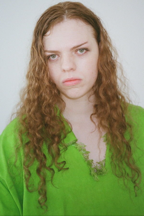 Ashley Rowe COLLAR SHIRT DRESS - NEON GREEN