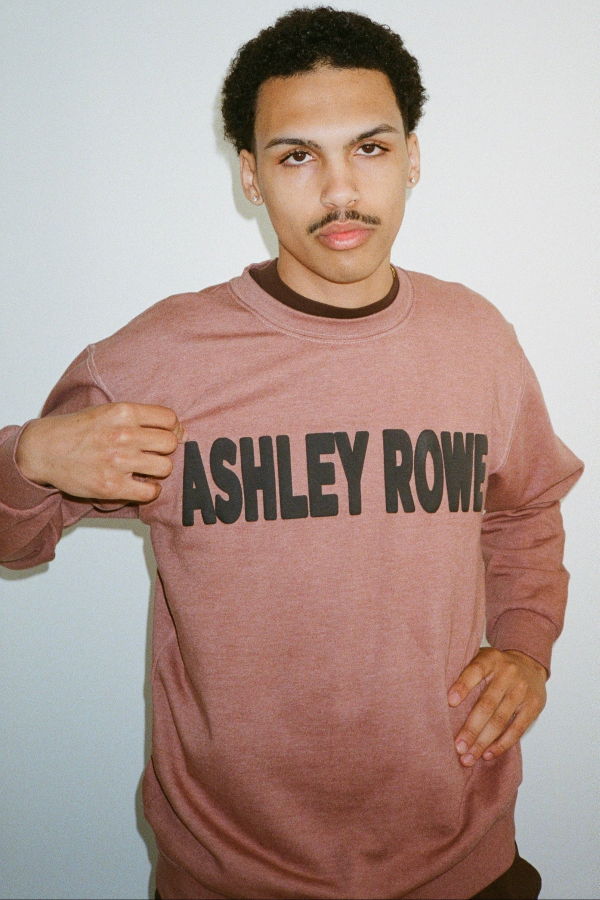 Ashley Rowe Crew Neck Sweatshirt - Brown