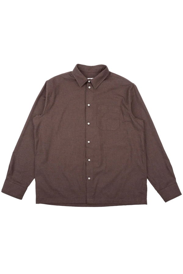 Naked & Famous True Shirt Soft Twill Shirt - Brown
