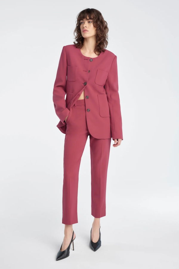 Favorite Daughter The Busy Woman Jacket - Earth Red