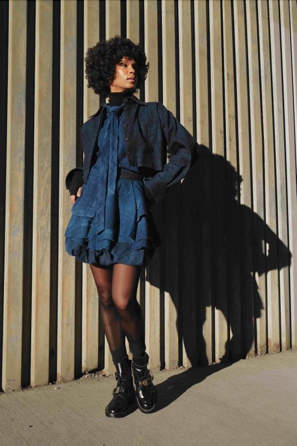 Yesaet Kokeb Skirt - Indigo