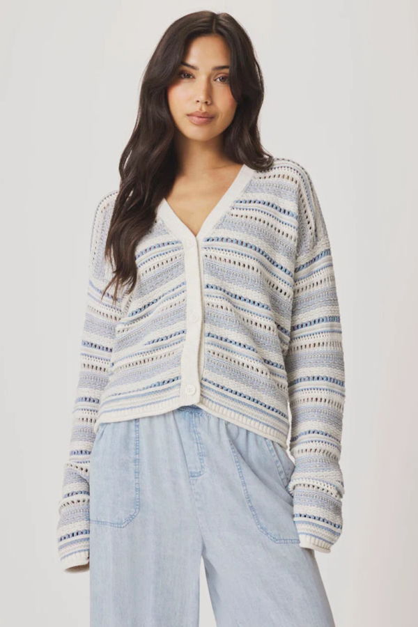 Splendid Addison Stripe Cardigan