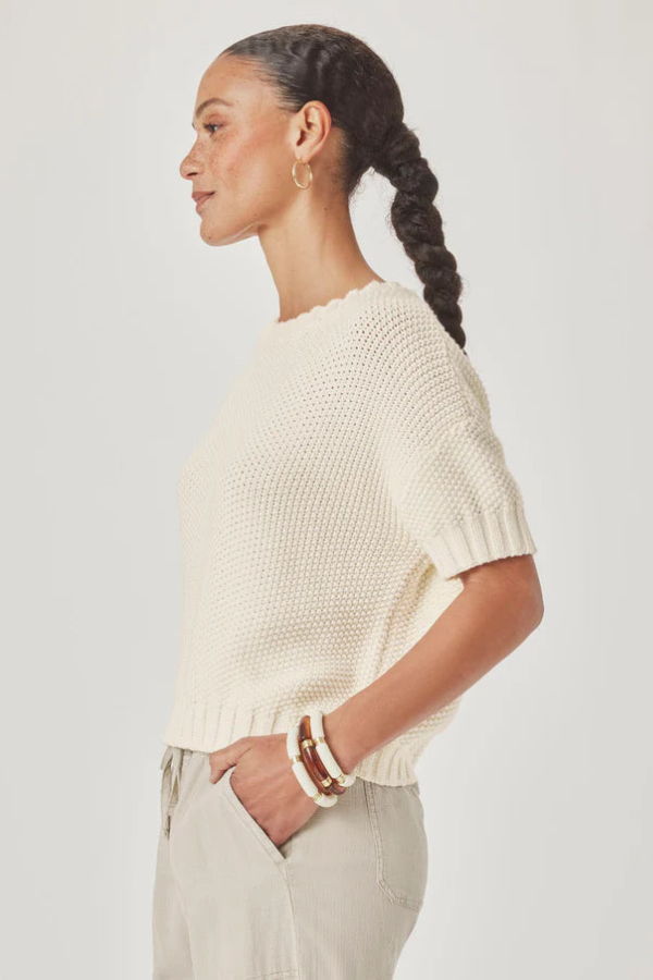 Splendid Annmarie Sweater - Shell