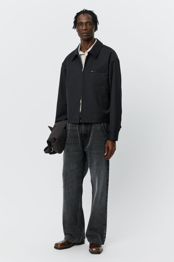 mfpen Postal Jacket - Anthracite Wool