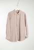 Yoko Sakamoto Regular Collar Natural Dye Shirt - Adzuki - Thumbnail 1