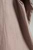 Yoko Sakamoto Regular Collar Natural Dye Shirt - Adzuki - Thumbnail 3