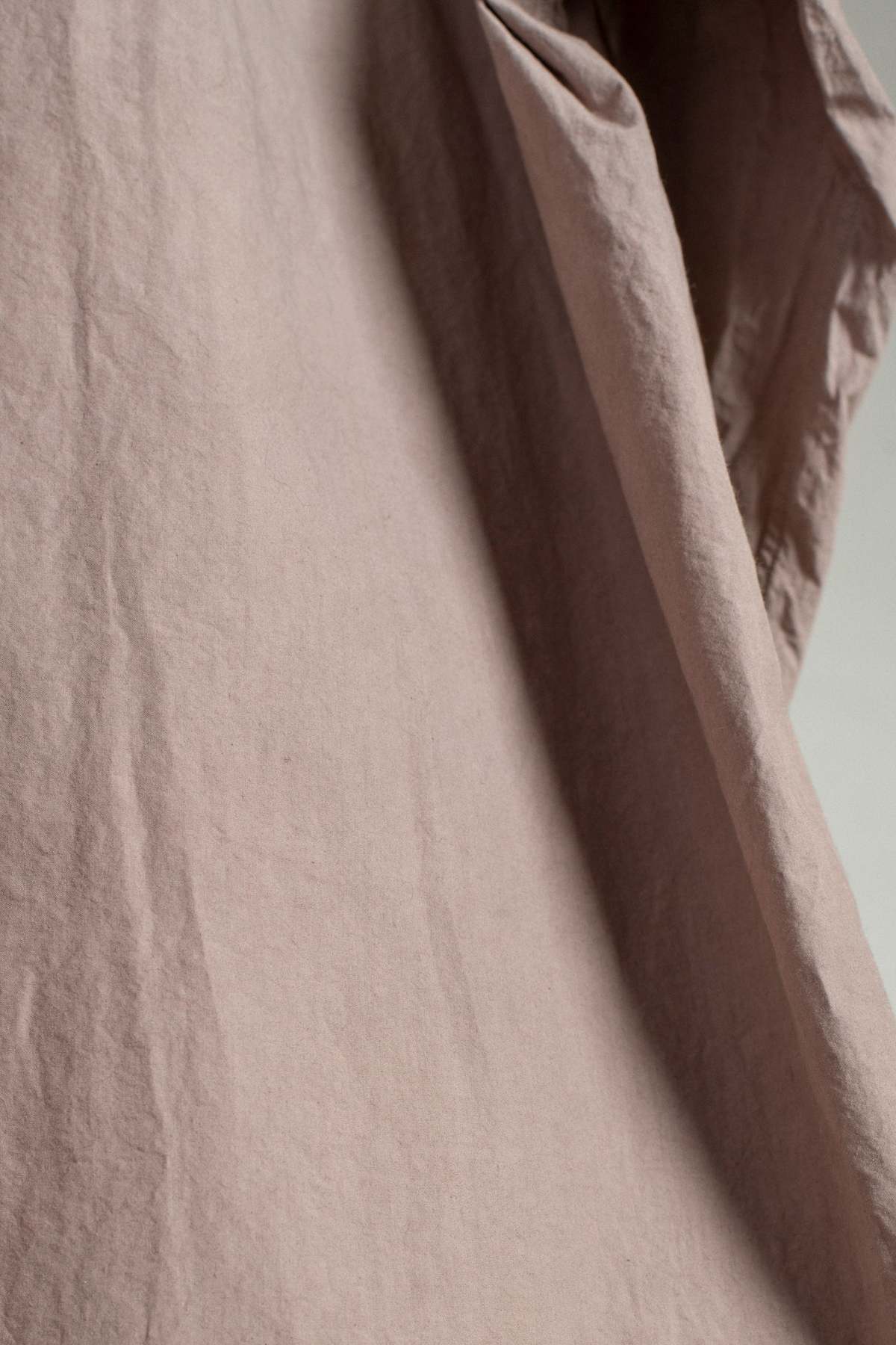 Yoko Sakamoto Regular Collar Natural Dye Shirt - Adzuki - Image 3 of 5