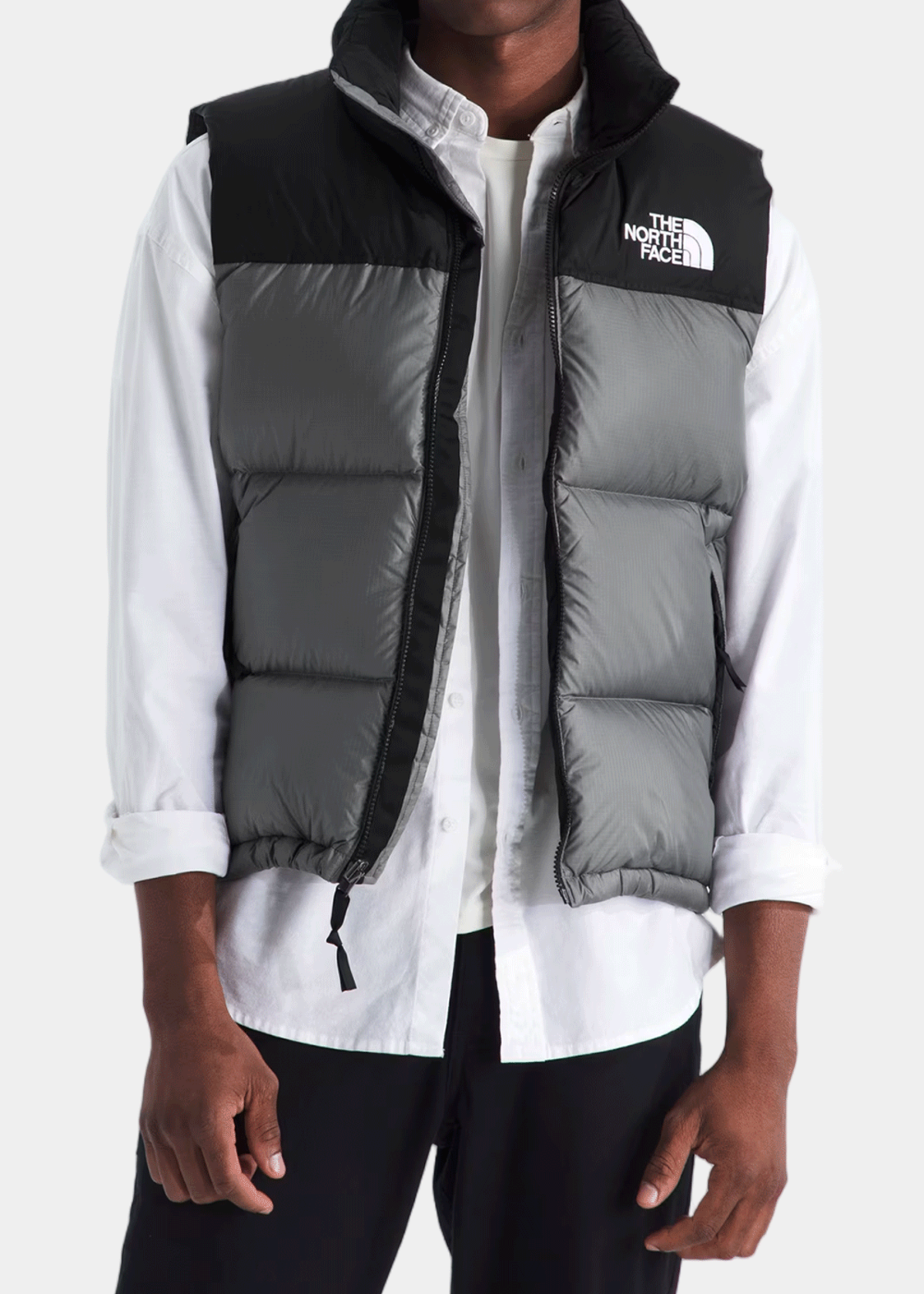 THE NORTH FACE 1996 Retro Nuptse Vest - Smoked Pear/TNF Black - Image 2 of 6