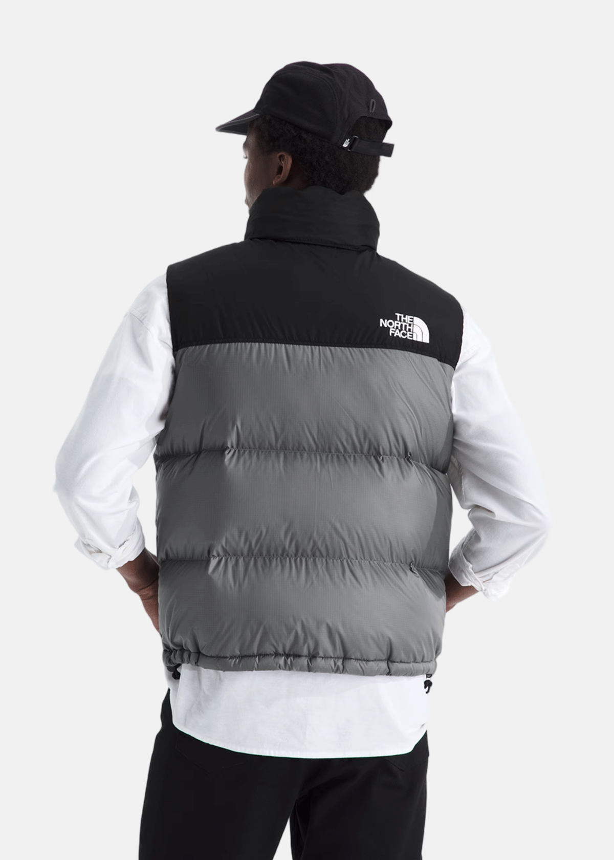 THE NORTH FACE 1996 Retro Nuptse Vest - Smoked Pear/TNF Black - Image 3 of 6