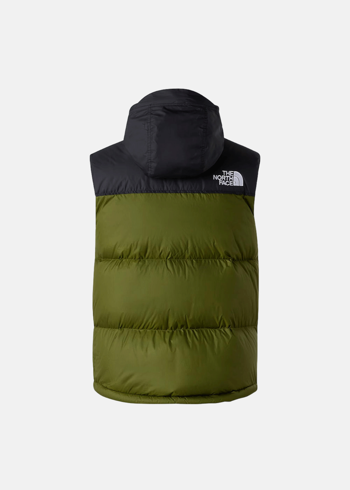 THE NORTH FACE 1996 Retro Nuptse Vest - Woodland Green/NF Black - Image 2 of 6