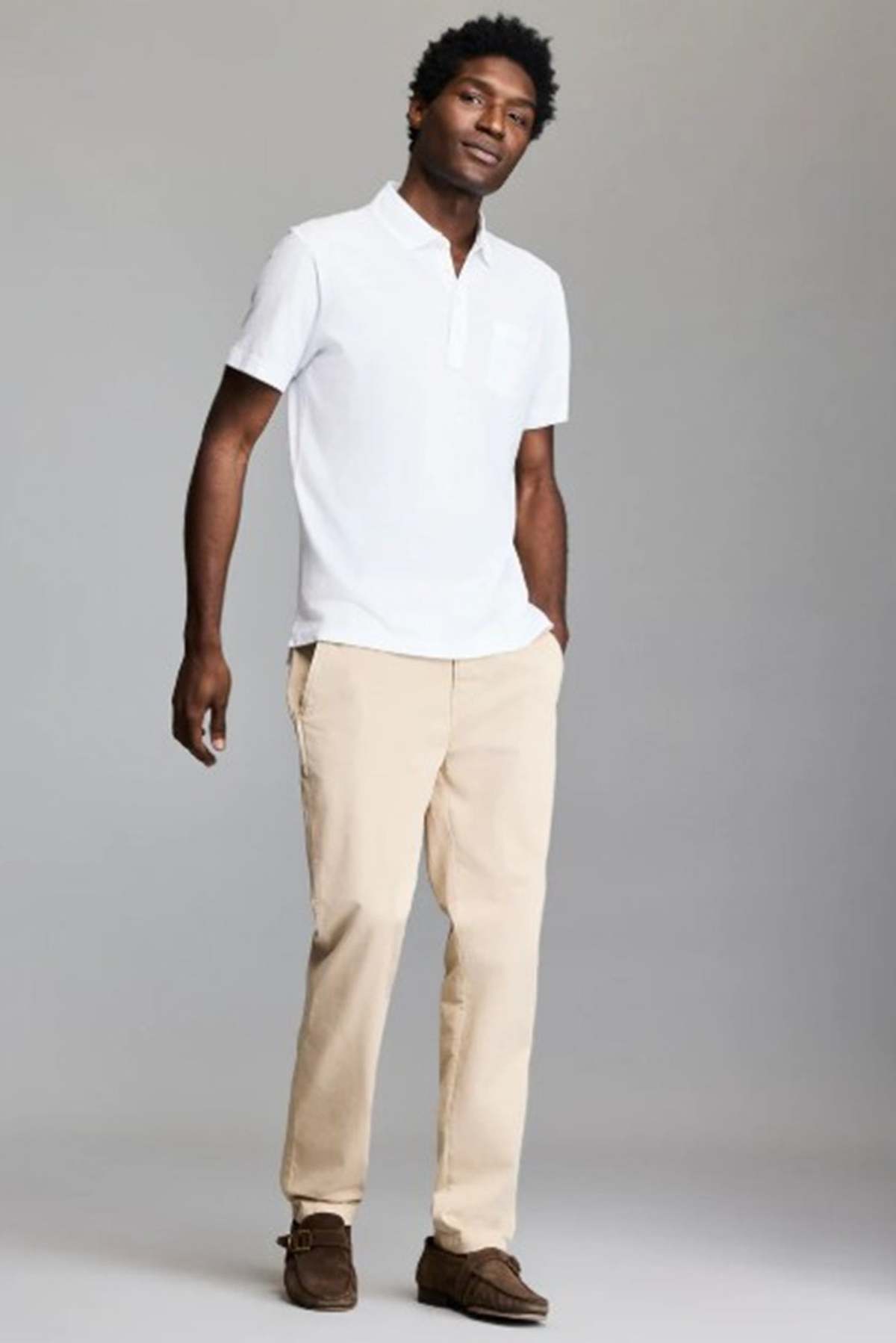 Billy Reid Pique Pensacola Polo - Image 2 of 2