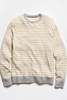 Billy Reid Raglan Stripe Crew Sweater - Thumbnail 1