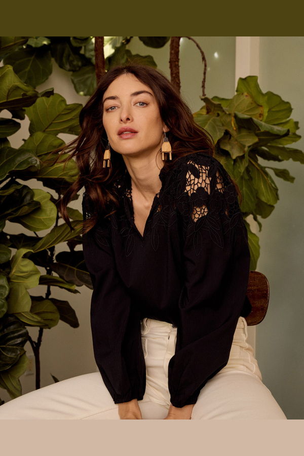 Caballero Riana Reversible Top Blouse