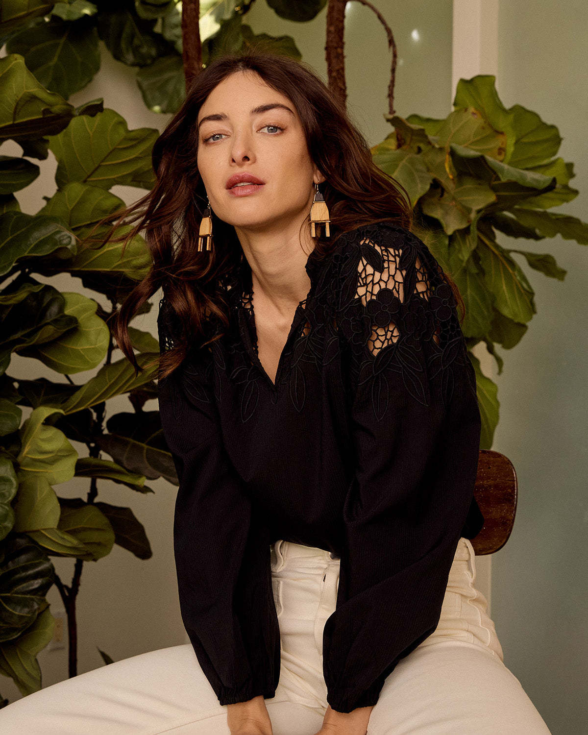 Caballero Riana Reversible Top Blouse - Image 1 of 10