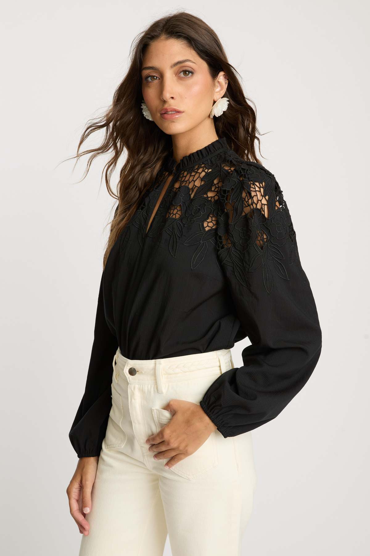 Caballero Riana Reversible Top Blouse - Image 3 of 10