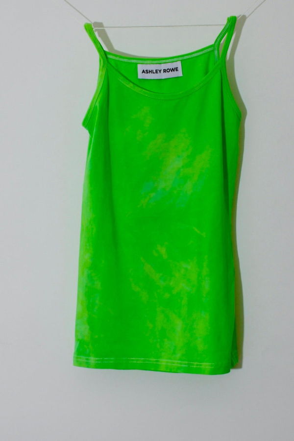 Ashley Rowe Cotton Tank Top - Light Green