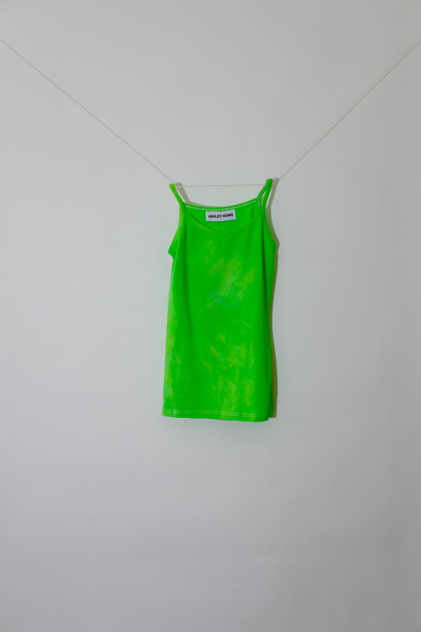 Ashley Rowe Cotton Tank Top - Light Green