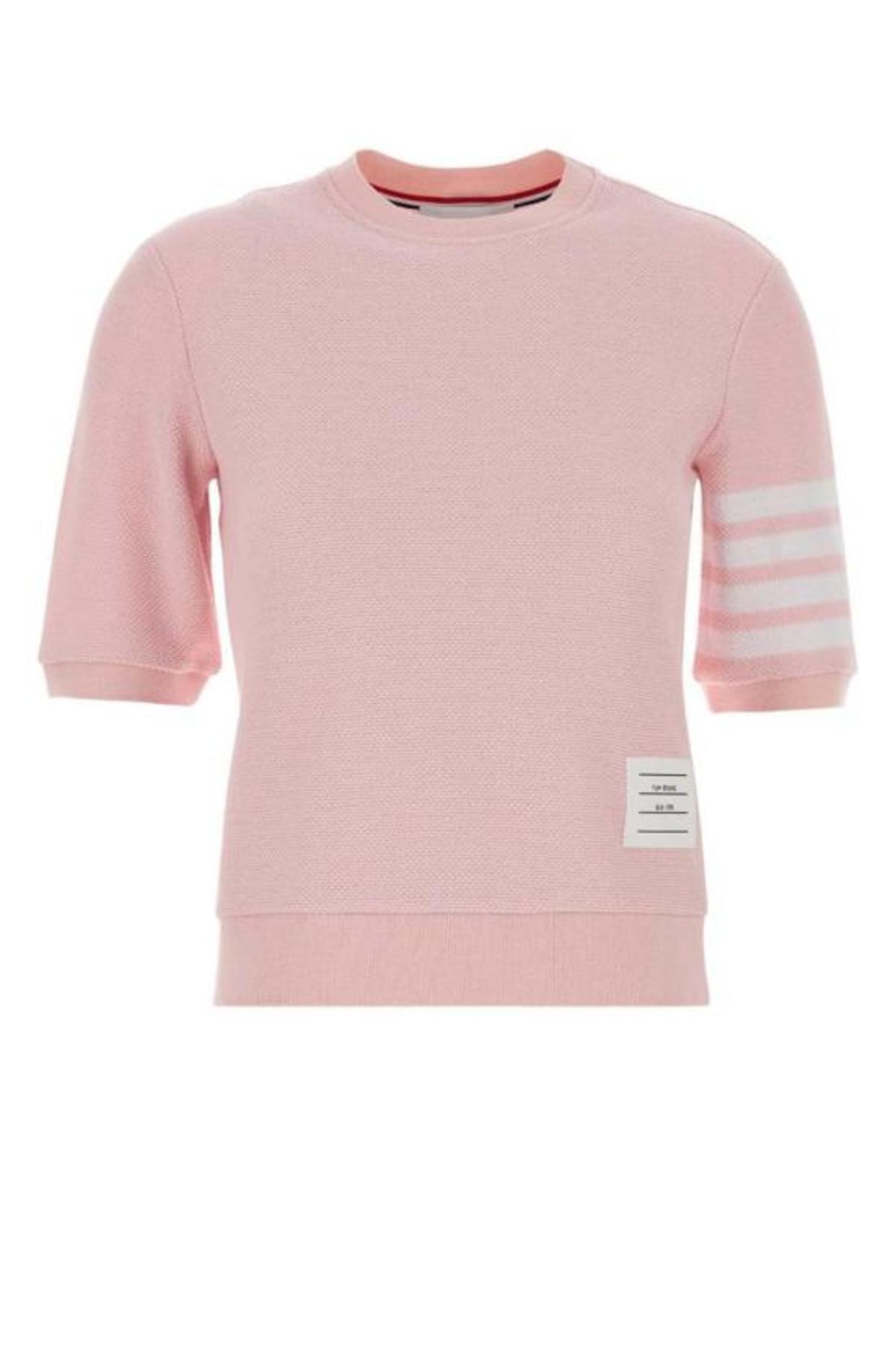 thom browne 4 Sweater - Lt Pink - Image 1 of 2