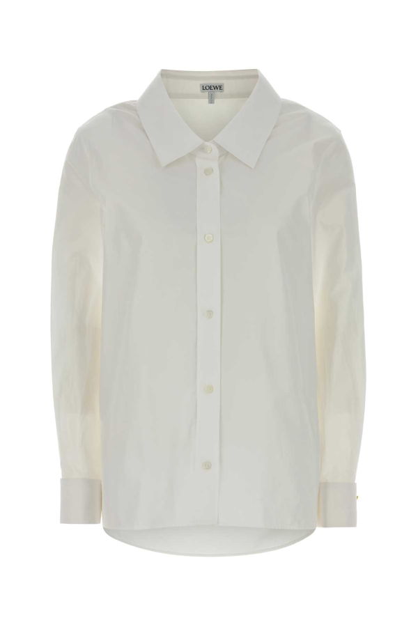 LOEWE Poplin Shirt - White