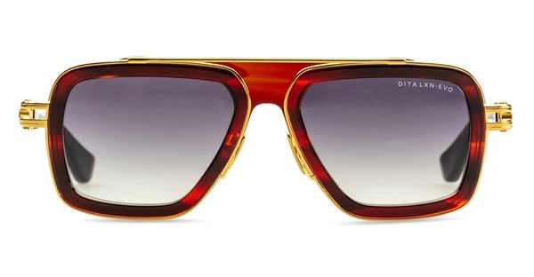 DITA Lxn-Evo - Sienna Blaze / Yellow Gold Sunglasses